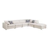 Coaster Serene 6-piece Upholstered Modular Sectional Beige Model 551321-SET